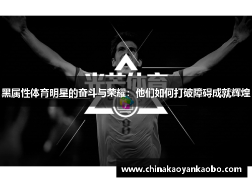黑属性体育明星的奋斗与荣耀：他们如何打破障碍成就辉煌